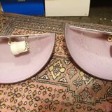 Pair wall lamp signed vianne