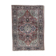 Old Persian carpet end Sarogh handmade 102 X 142 CM