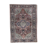 Old Persian carpet end Sarogh handmade 102 X 142 CM
