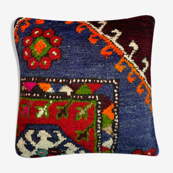 Housse de coussin turc vintage, 45 x 45 cm