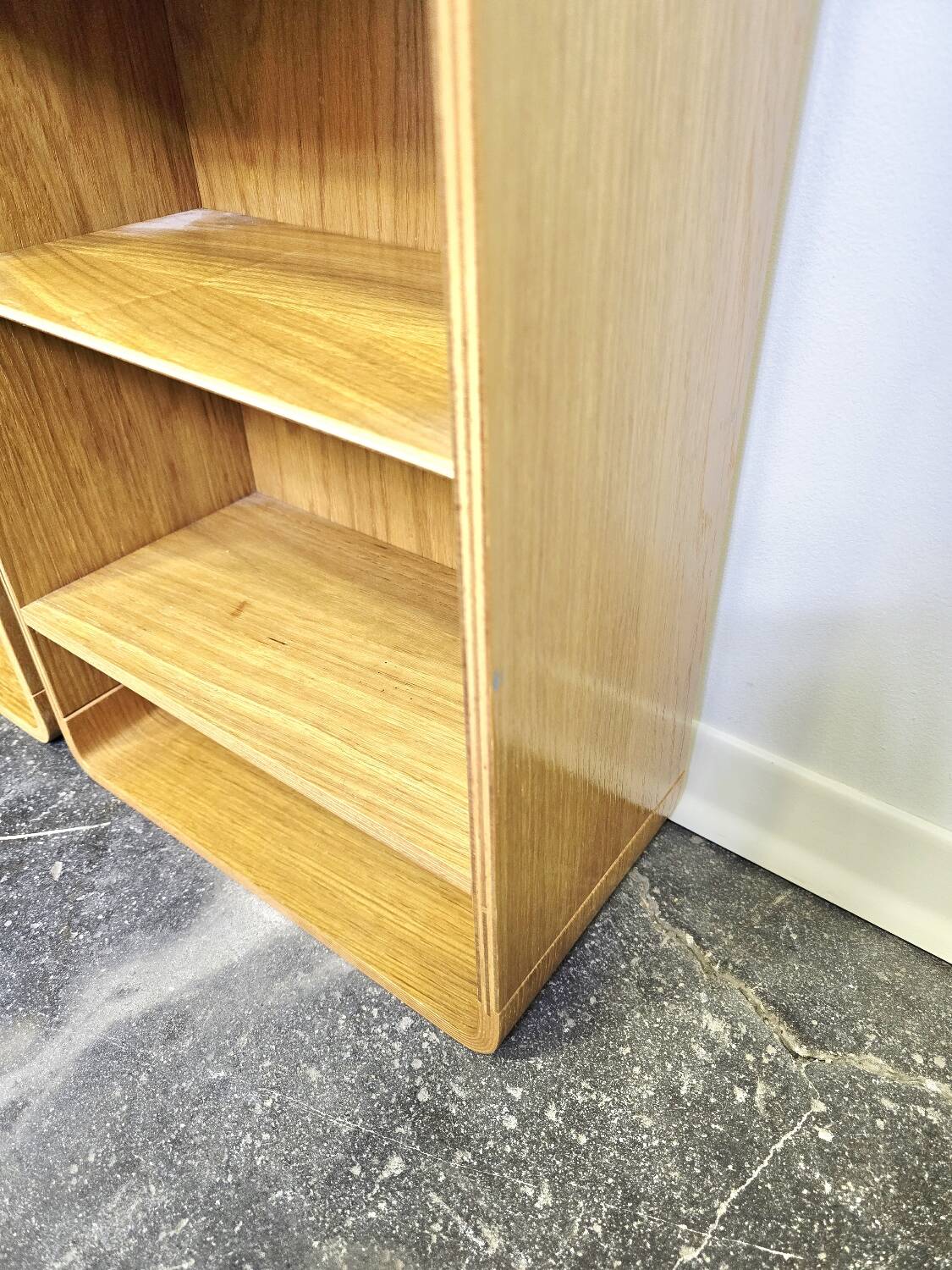 1980s wooden wall unit