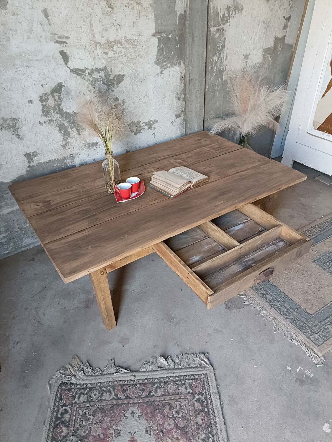 Farmhouse coffee table
