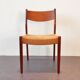 Vintage lounge chairs with rope seats