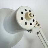Vintage White Italian Architect Table Lamp, 1970s