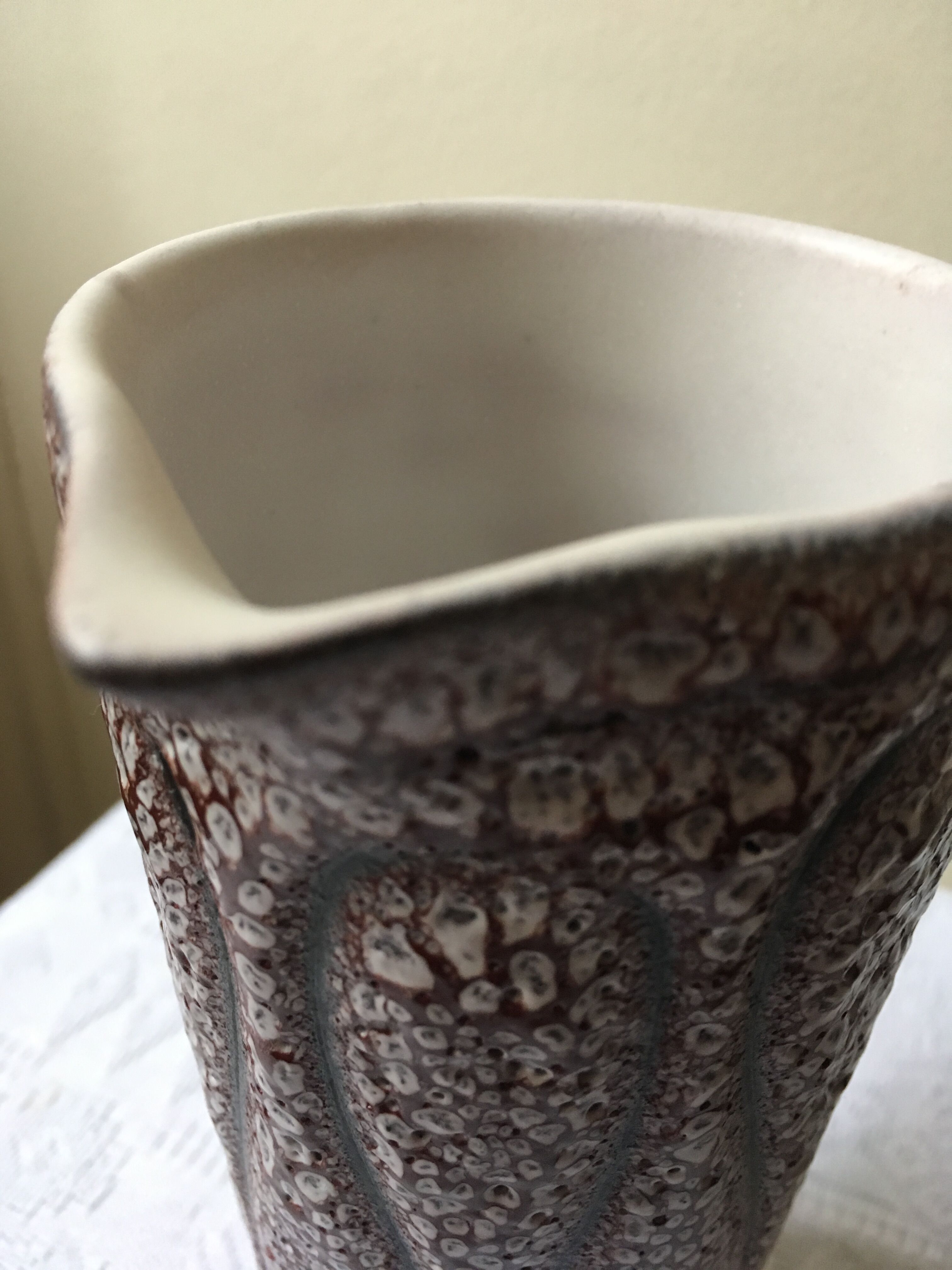 Modernist ceramic pitcher Jean Austruy