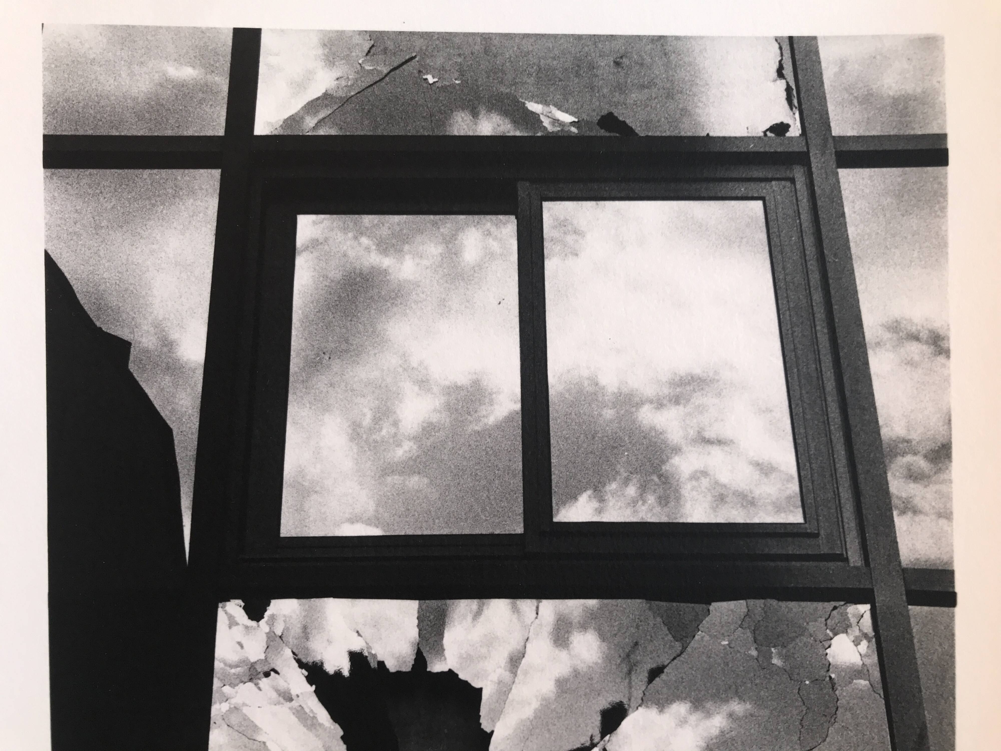 Rosine nusimovici, untitled (reflections), c 1980. black and white silver print