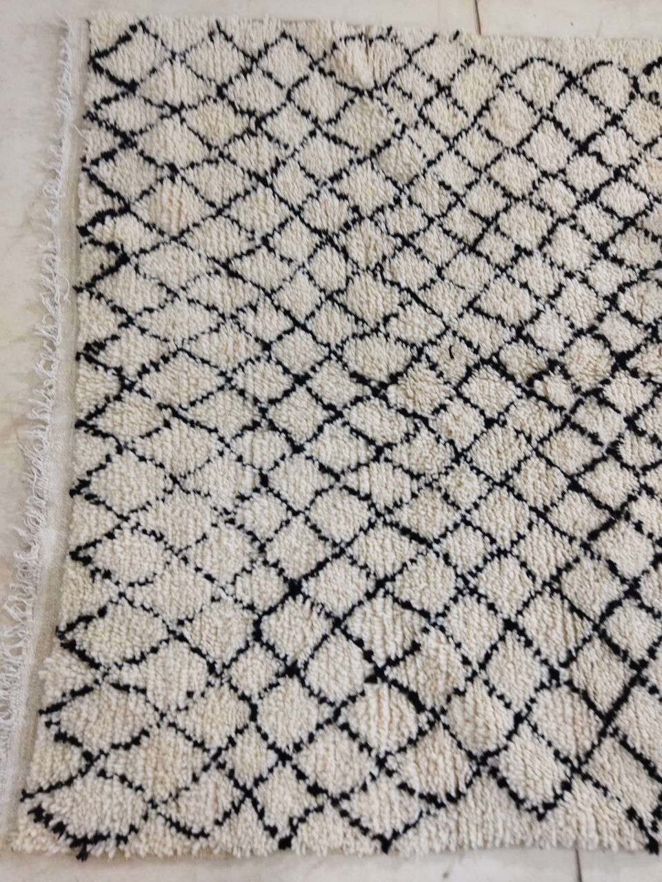Handmade Moroccan Berber carpet 264 X 155 CM