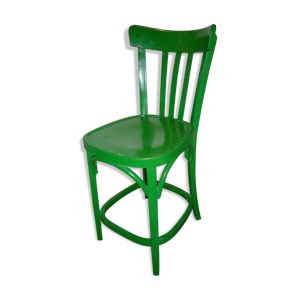chaise de caisse verte