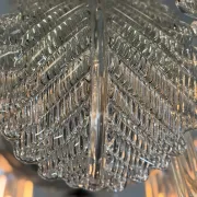 Venetian Art Deco chandelier made of Murano glass, circa 1930.