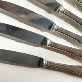 8 Table Knives A. Krupp Italy Vintage