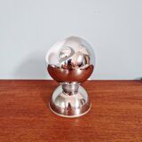 Chrome metal Eyeball lamp, Goffredo Reggiani, 1970