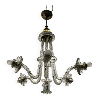 Art Deco Murano Glass Chandelier 1920/40’s