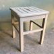 Wooden workshop stool