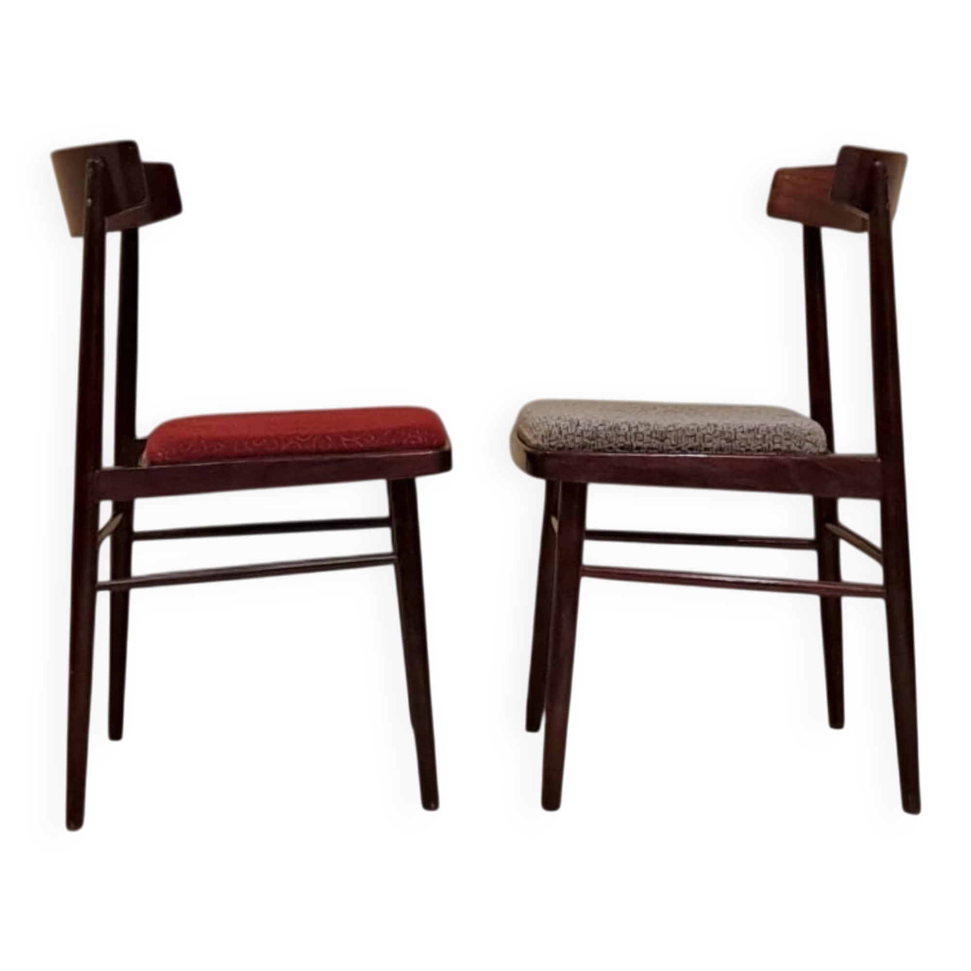 Pair of TON chairs, Czechoslovak vintage 1970s