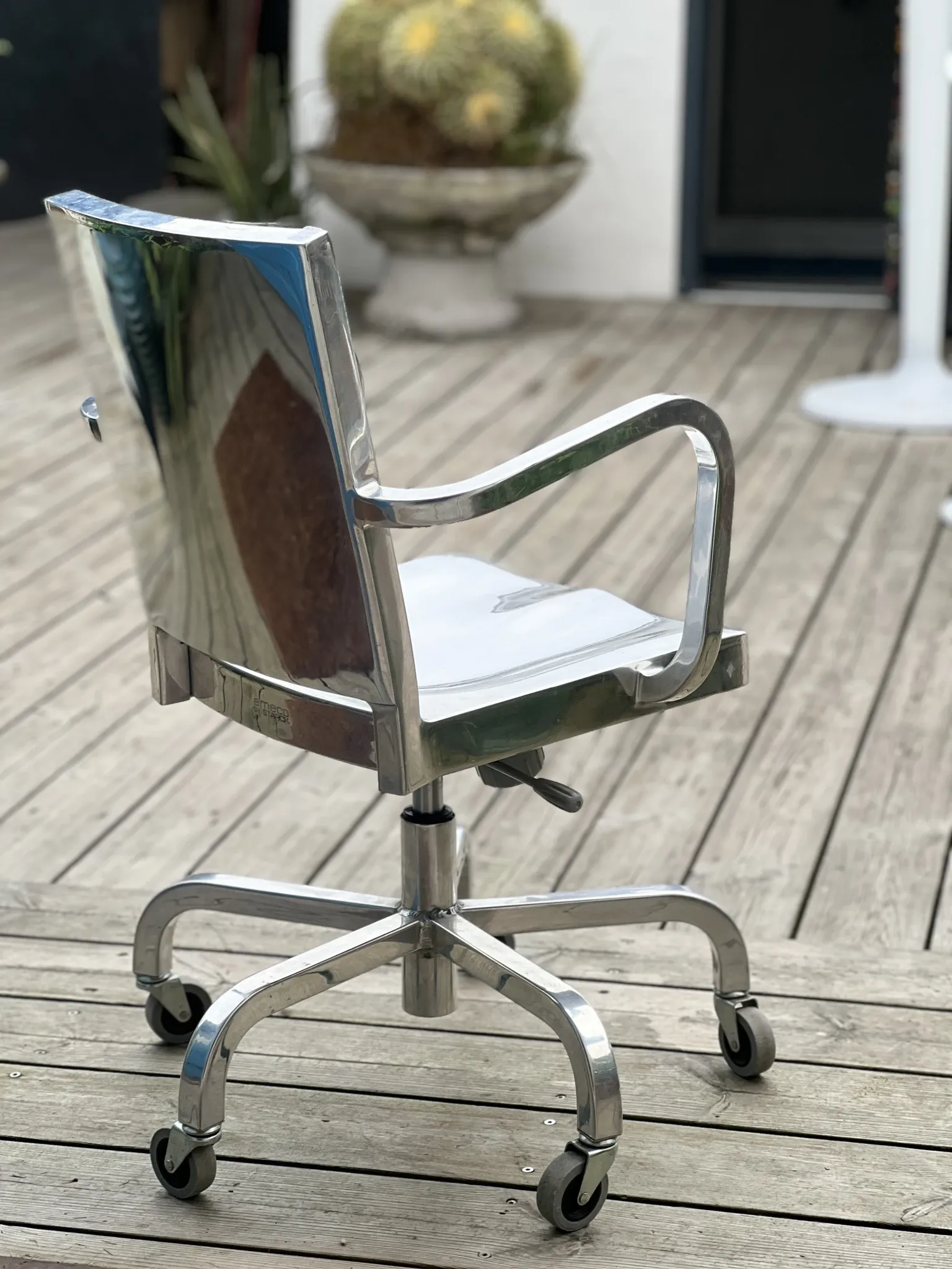 Starck Aluminium Emeco Chair