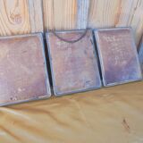 Vintage Barber Triptych Mirror