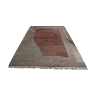 Tapis népalais, en laine, noué main, 3m x 2m