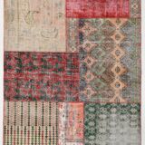 Distressed turkish rug 302x215cm