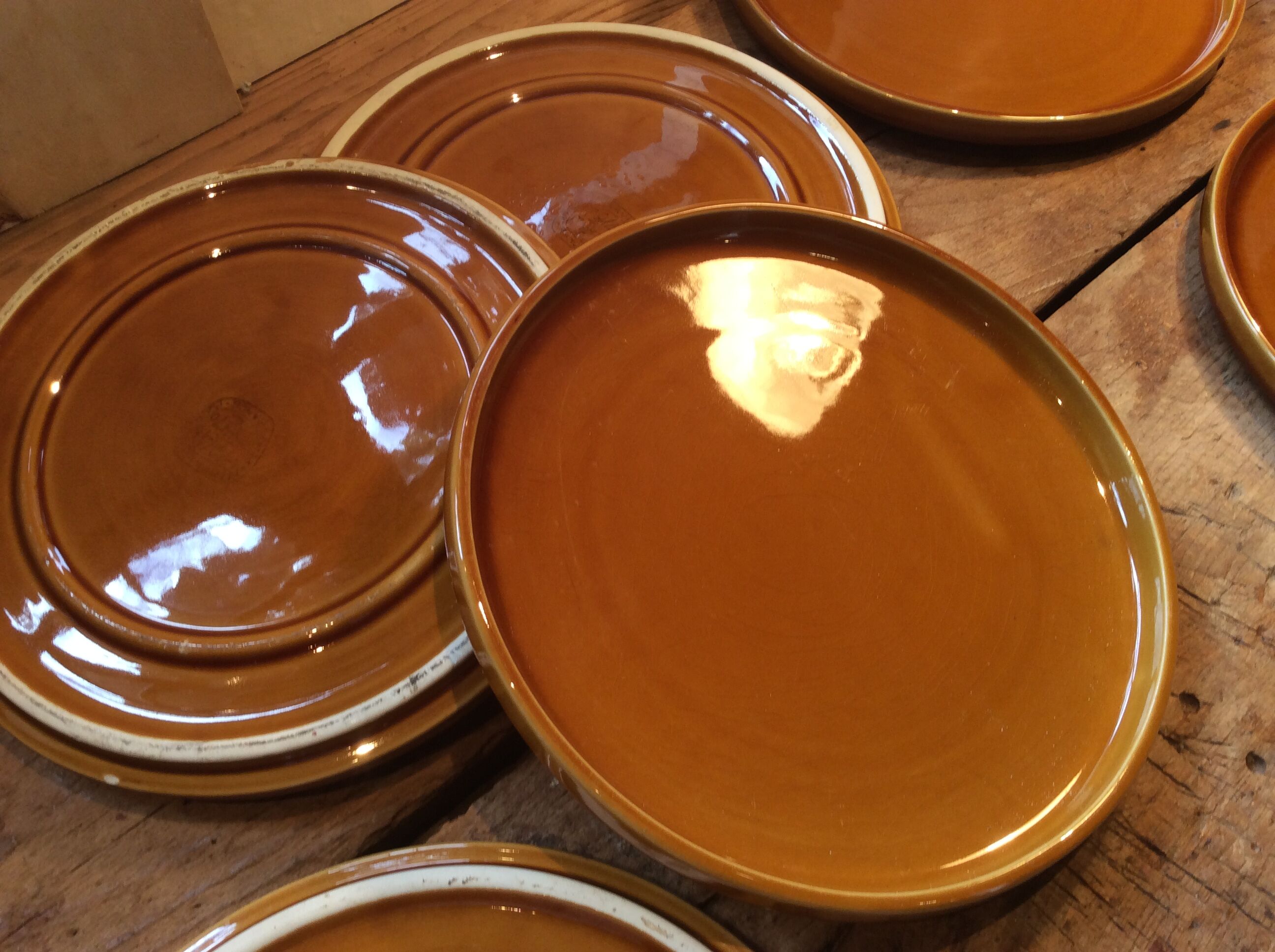 Set of 12 plates vintage