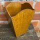 Vintage Wooden Trapezoid Umbrella Stand Basket #D867