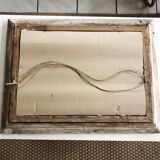 Stucco mirror