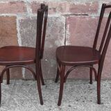 "Fischel" bistro chairs (pair)