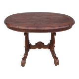 Napoleon III walnut gueridon table