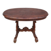 Napoleon III walnut gueridon table