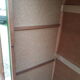 Armoire années 50 pied compas avec clé