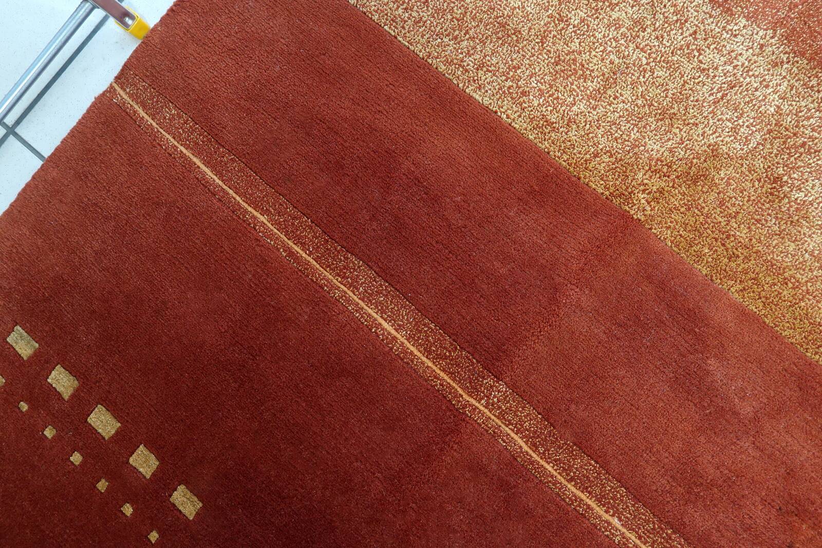 Tapis vintage fait main Khaden 173cm x 239cm - 1C1015