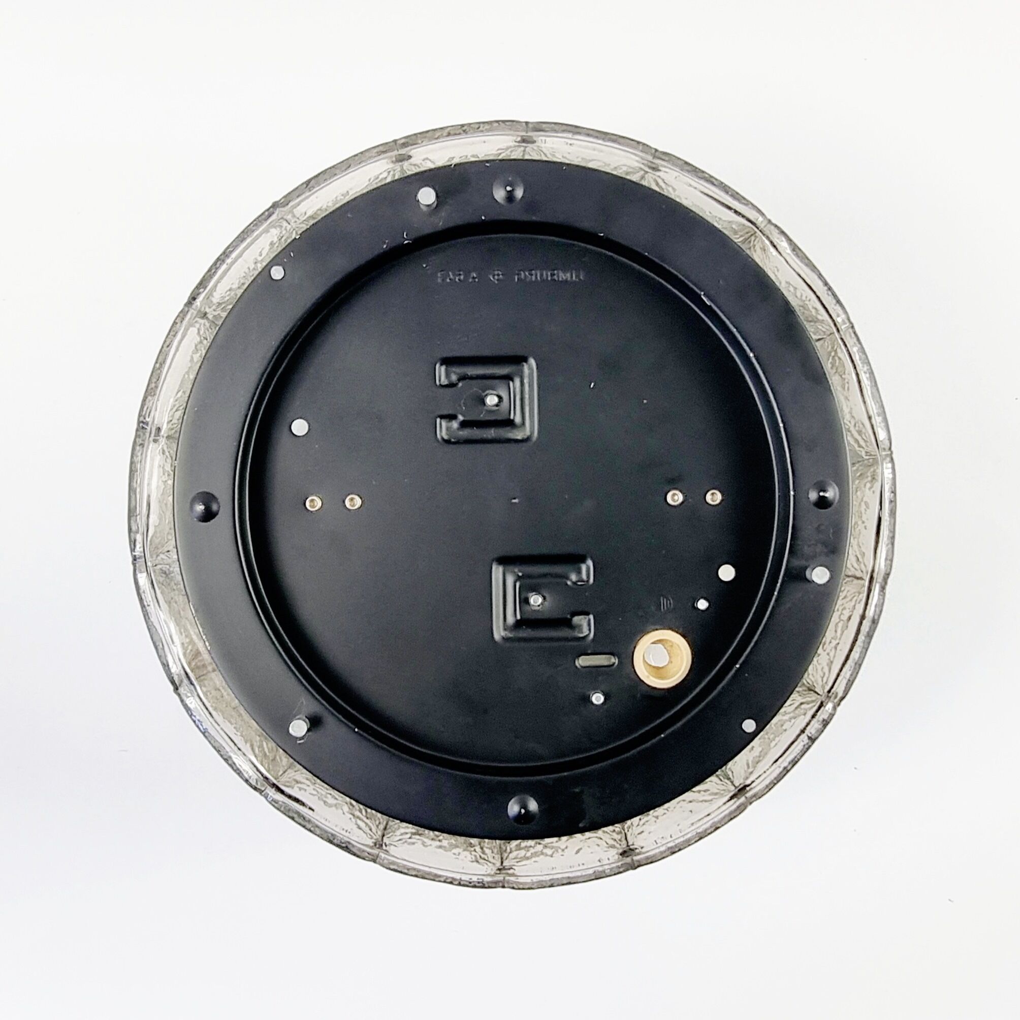 Mid-Century Glass Flush Mount from Limburg, Germany, 1960s