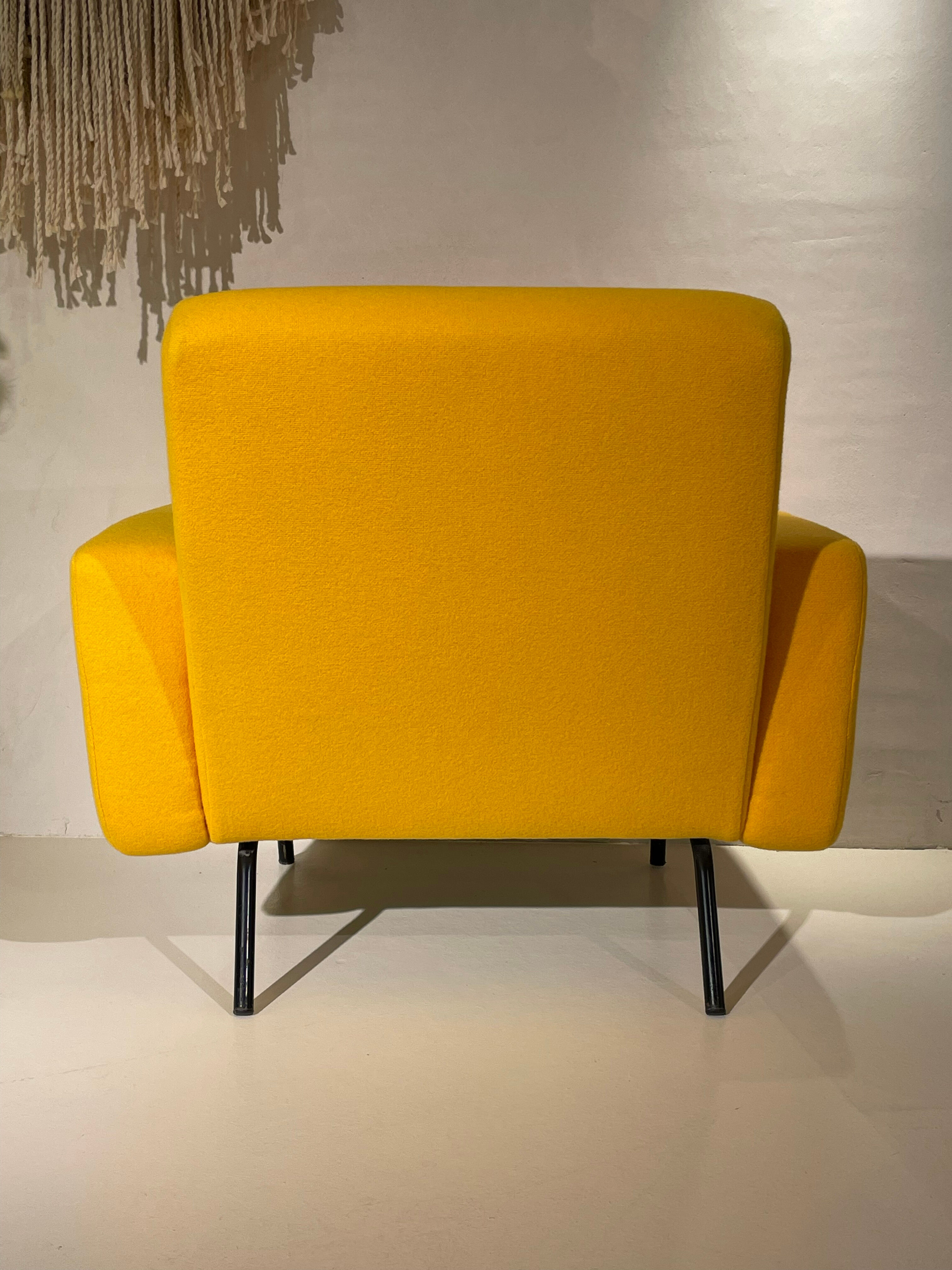 Armchair 743 by Joseph-André Motte for Steiner