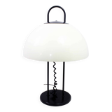 Lampe champignon en métal et acrylique 1980