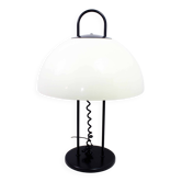Lampe champignon en métal et acrylique 1980
