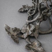 Antique Art Nouveau vase in crystal and patinated bronze – circa 1895–1910
