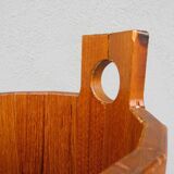 Scandinavian teak umbrella stand by JH Sävsjö