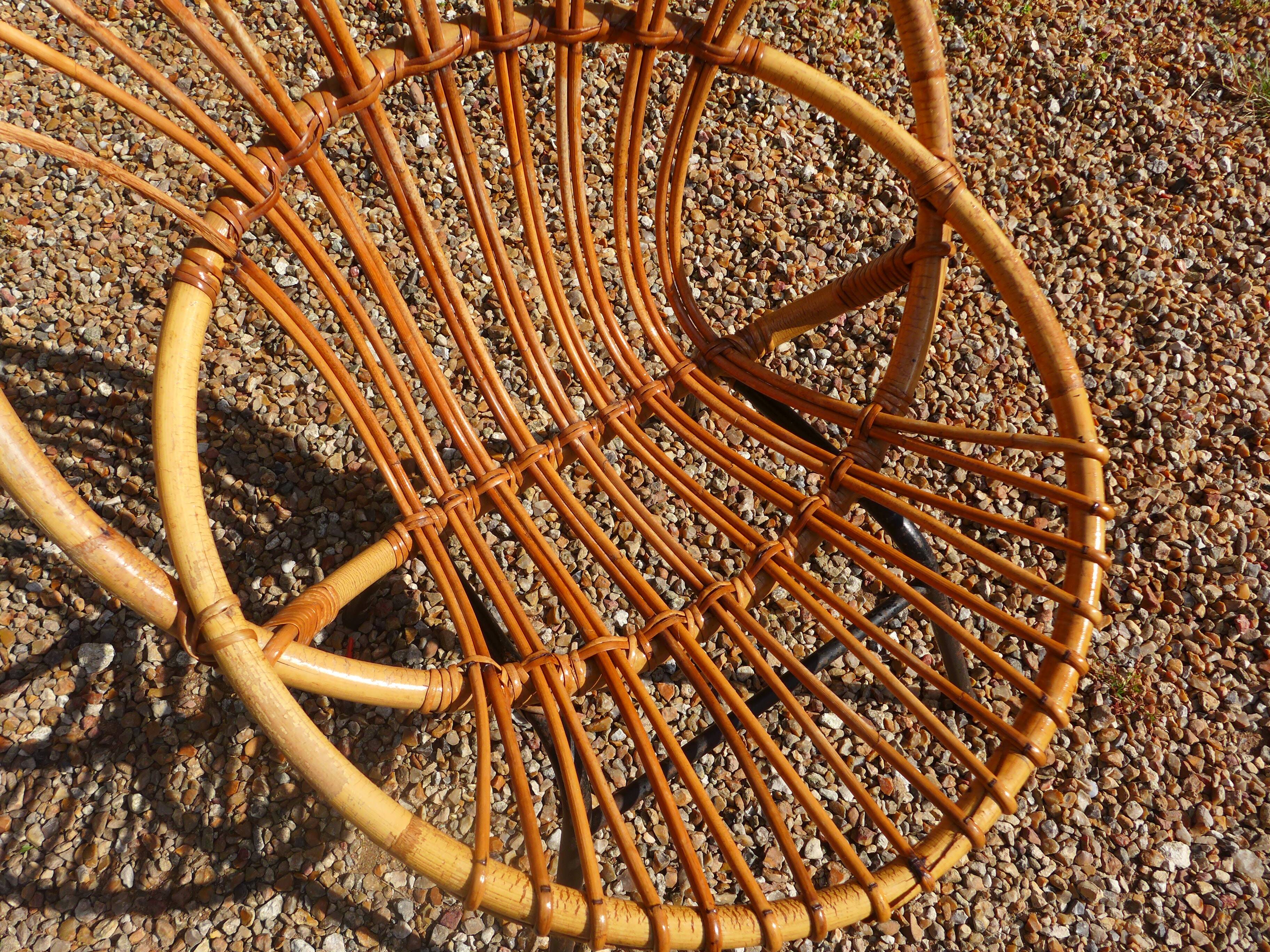 Vintage rattan chair
