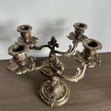 Bronze candlesticks