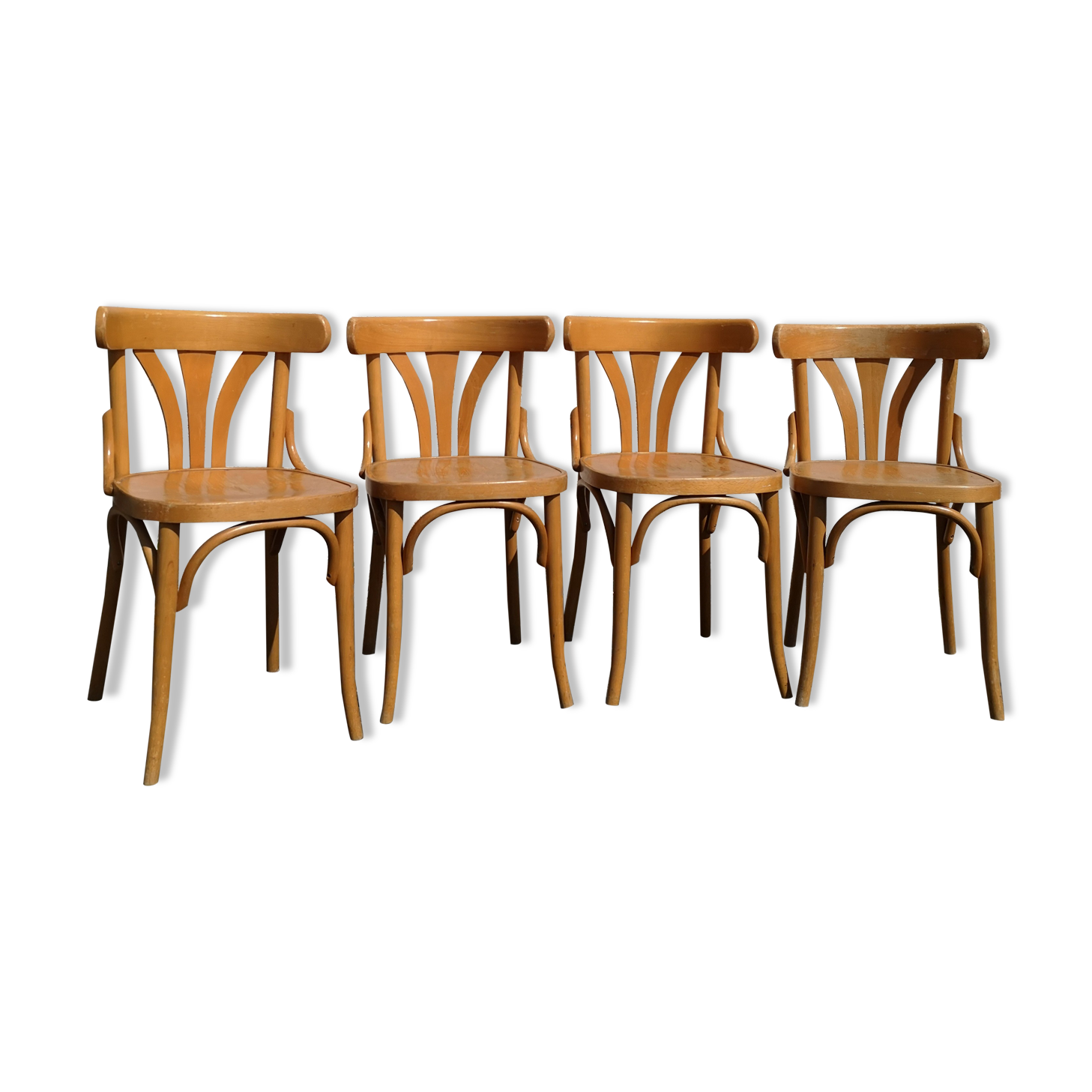 Lot de 4 chaises bistrot
