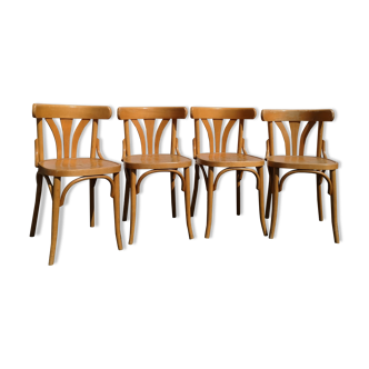 Lot of 4 bistro chairs