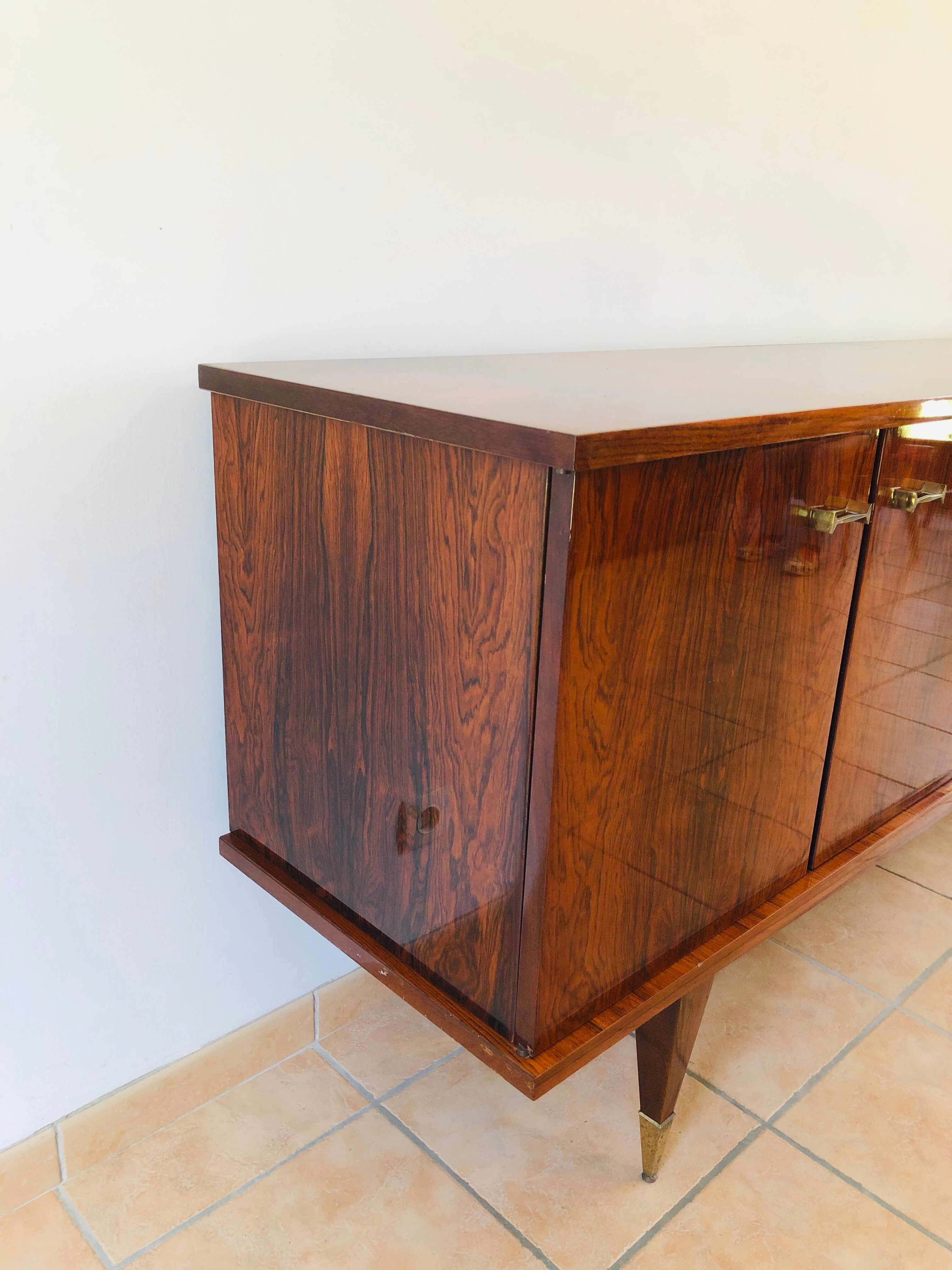 Vintage rio rosewood sideboard by Malora 1960