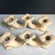 Pair of ceramic candlesticks, 40 years