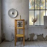 Renewed pine bookcase