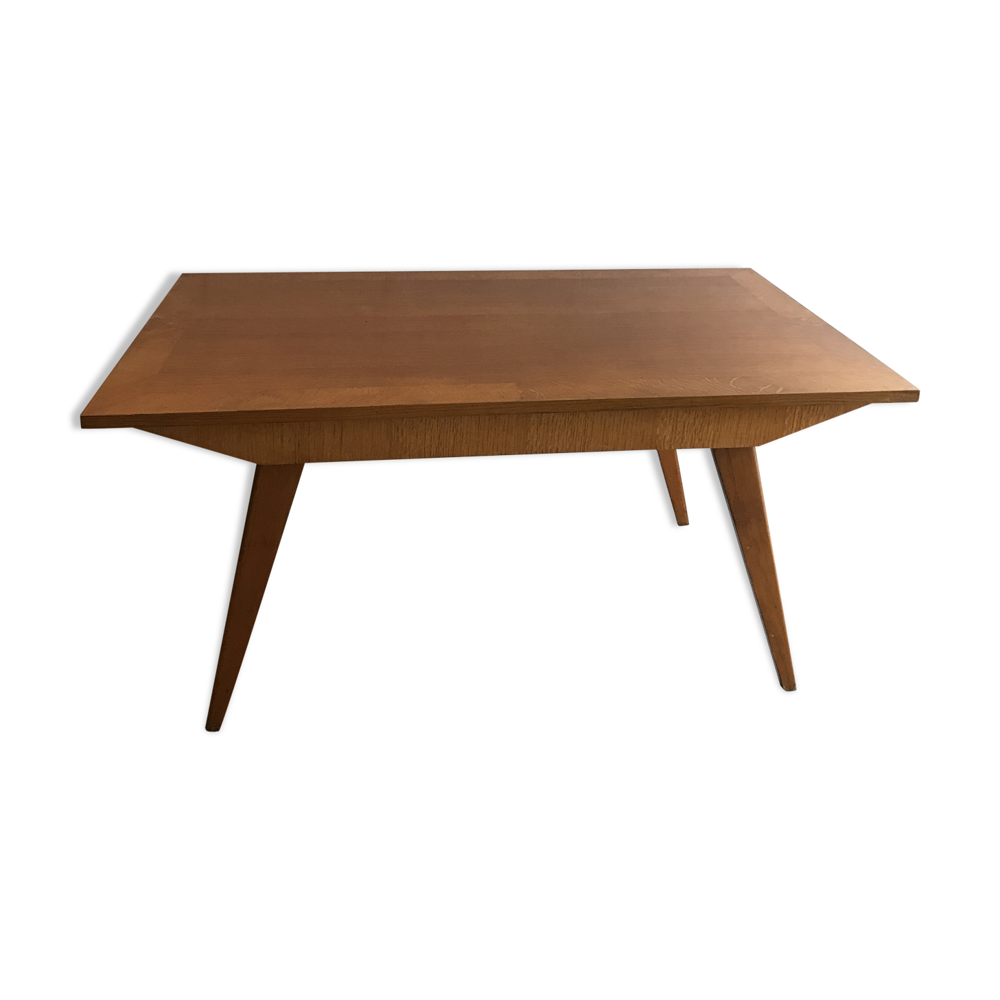 Table pieds compas midcentury