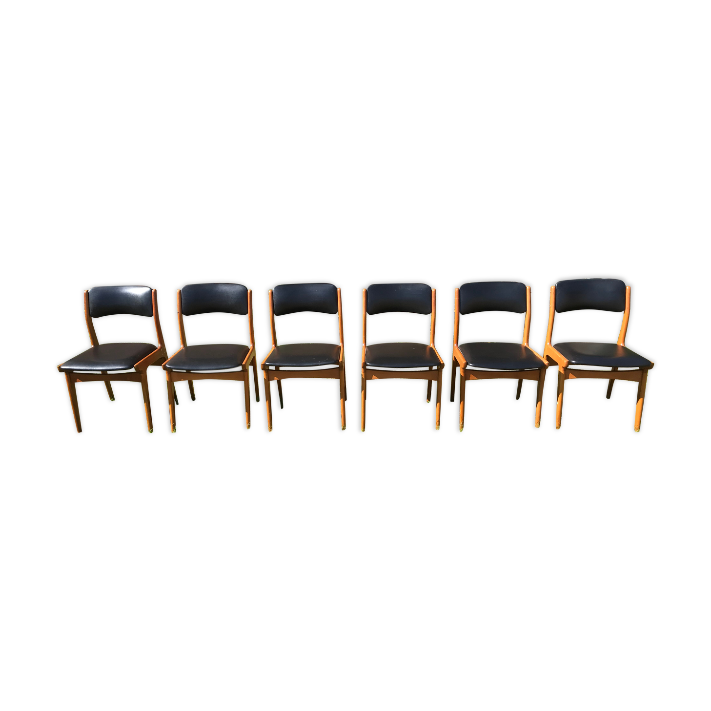 Set de 6 chaises scandinave