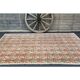 1970s Vintage Turkish Hand-Knotted Wool Cotton Red Area Rug 197x290