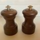 Salt and pepper shaker mills Peugeot wood salt and pepper