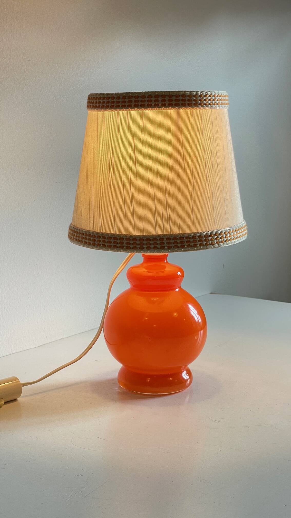 Pair of vintage lamps from the 70s