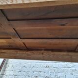 Rectangular table in raw oak