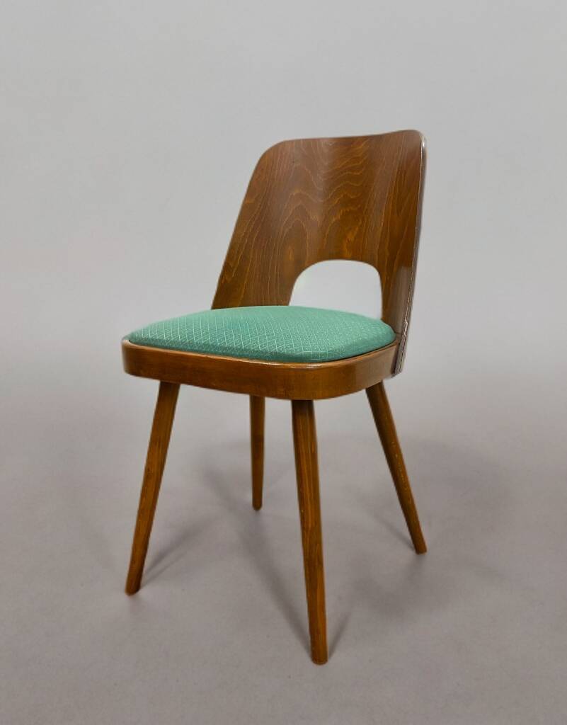 Set of 4 TON515 chairs by Oswald Haerdtl, Czech vintage 1960s